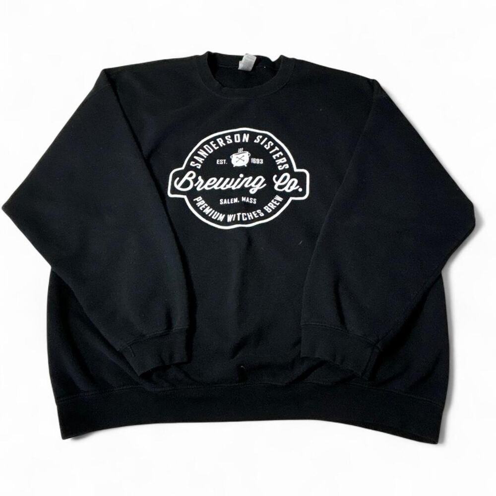 Hocus Pocus Crewneck Sanderson Sisters Brewing Co Salem Mass Women's 2XL